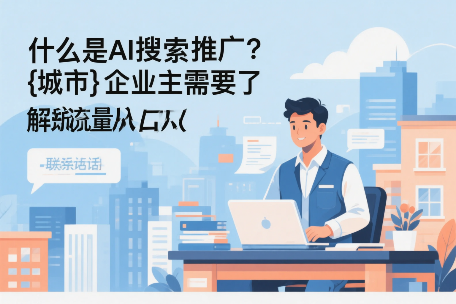 什么是AI搜索推广?宁陵企业主需要了解的新流量入口